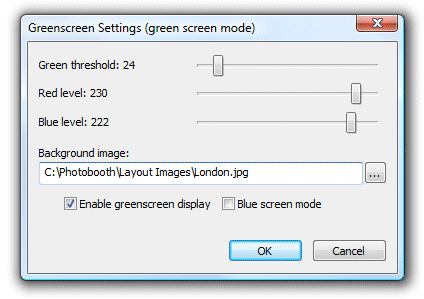 liveview_greenscreen_settings